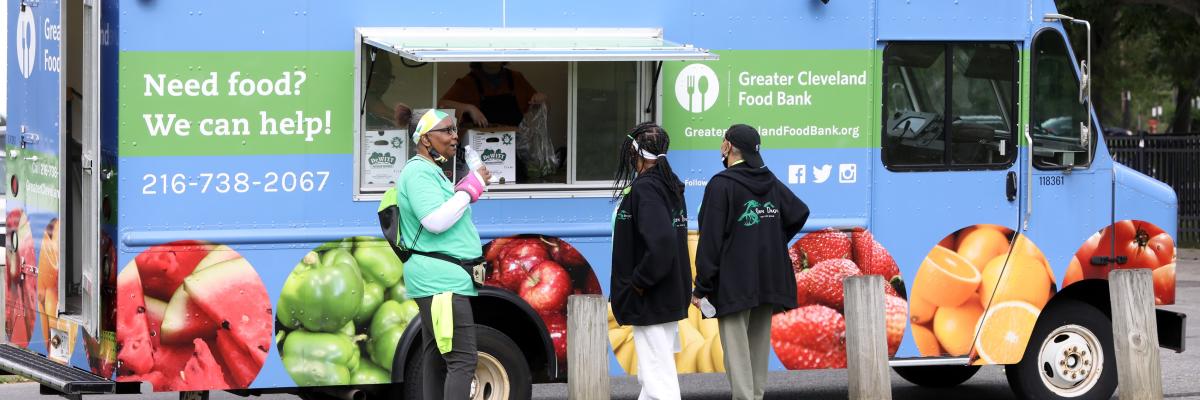 Cleveland Food Bank Produce Truck