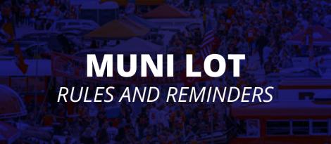 Muni Lot Rules and Reminders