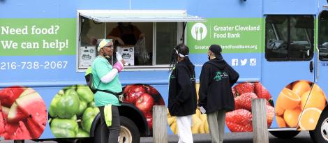 Cleveland Food Bank Produce Truck